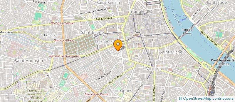 localisation de l'entreprise MADAME LEA LARRIBAU LAVIGNE  BORDEAUX