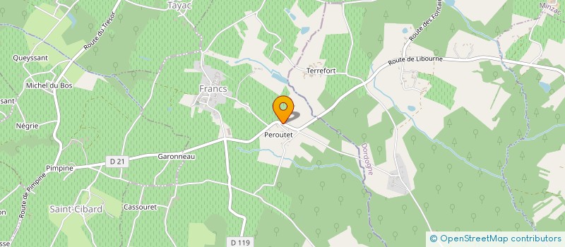 localisation de l'entreprise MADAME LEA LASSERRE  FRANCS