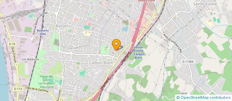 localisation de l'entreprise MADAME LEA LAURENT  CARBON-BLANC