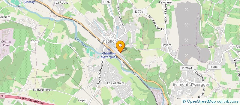 localisation de l'entreprise MADAME LEA LAVIGNE à CHATILLON