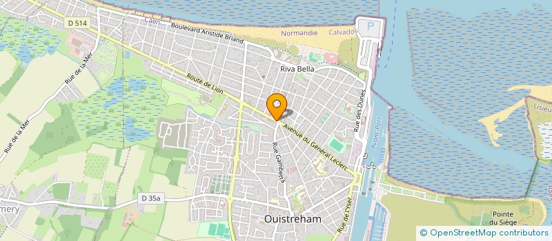 localisation de l'entreprise MADAME LEA LAZAREVIC  OUISTREHAM