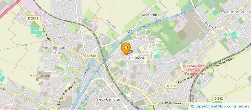 localisation de l'entreprise MADAME LEA LE BONHOMME  CAMBRAI
