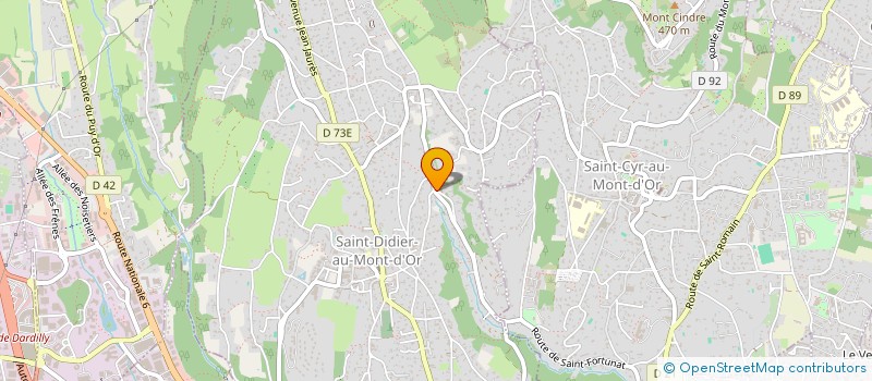localisation de l'entreprise MADAME LEA LE GARO  SAINT-DIDIER-AU-MONT-D'OR