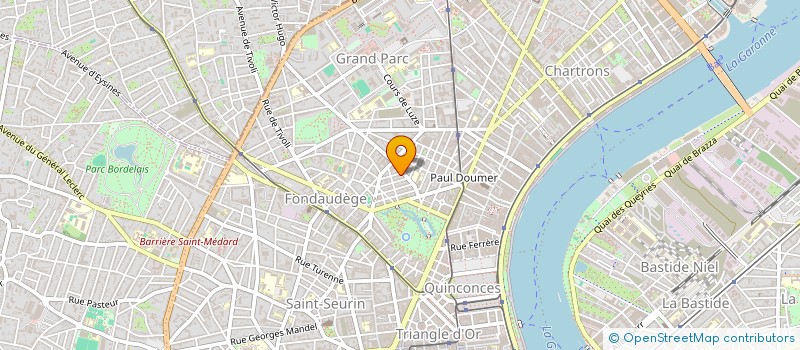 localisation de l'entreprise MADAME LEA LE MERRER  BORDEAUX