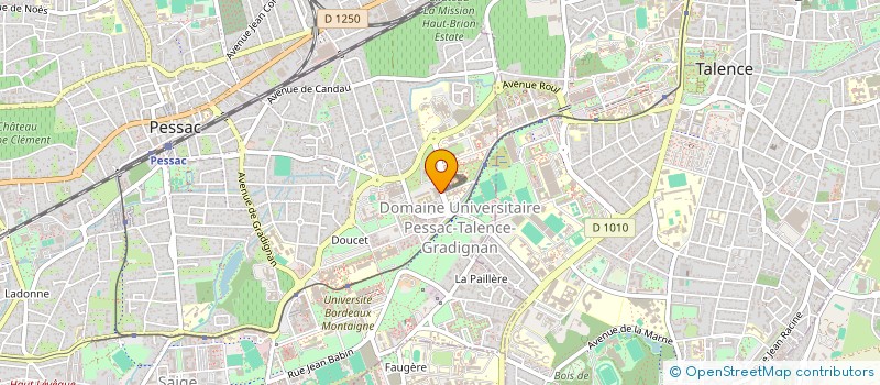 localisation de l'entreprise MADAME LEA LE MOAL  PESSAC