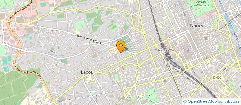 localisation de l'entreprise MADAME LEA LEBRUN  NANCY