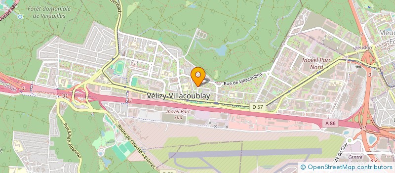 localisation de l'entreprise MADAME LEA LECLERC HAMON  VELIZY-VILLACOUBLAY