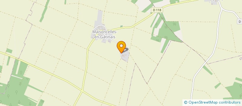 localisation de l'entreprise MADAME LEA LECLOU  MAISONCELLES-EN-GATINAIS