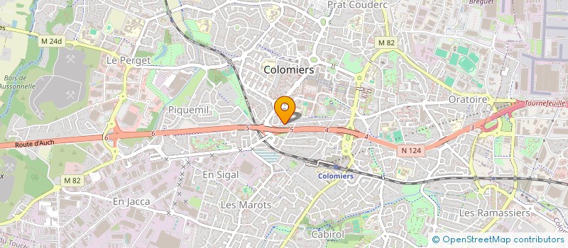 localisation de l'entreprise MADAME LEA LEGENDRE à COLOMIERS