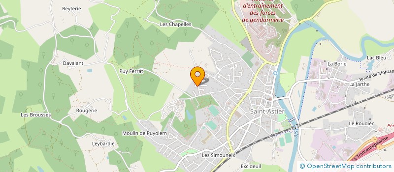localisation de l'entreprise MADAME LEA LELOGEAIS à SAINT LEON SUR L'ISLE