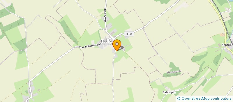 localisation de l'entreprise MADAME LEA LEMAIRE  FLEURY