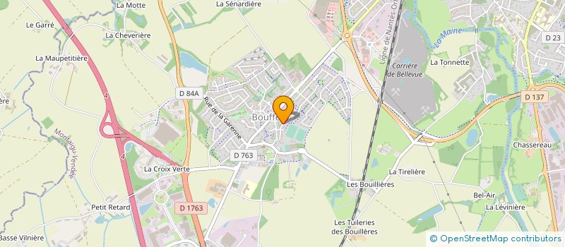 localisation de l'entreprise MADAME LEA LEMERLE à MONTAIGU-VENDEE