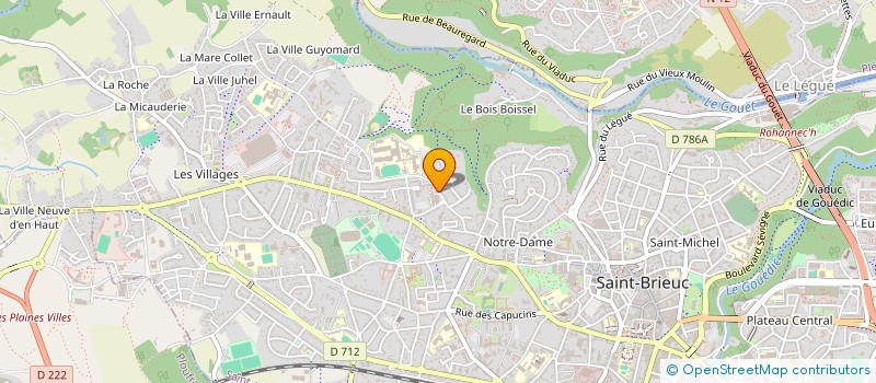 localisation de l'entreprise MADAME LEA LEMOINE à SAINT-BRIEUC