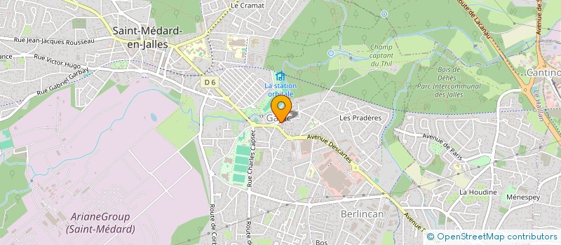 localisation de l'entreprise MADAME LEA LEMOINE à SAINT-MEDARD-EN-JALLES