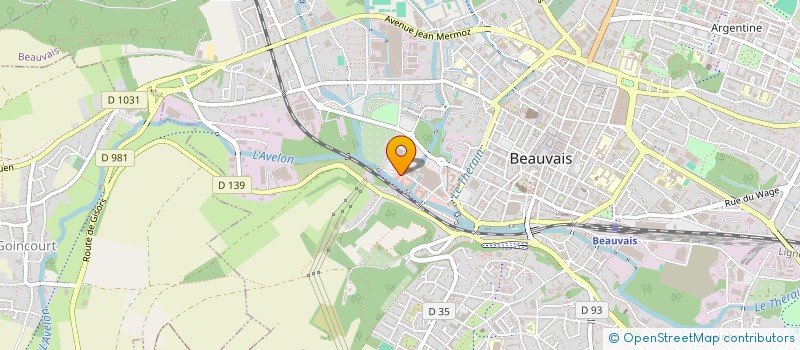 localisation de l'entreprise MADAME LEA LEMOINE  BEAUVAIS