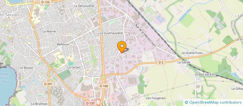 localisation de l'entreprise MADAME LEA LEMOULEC  SAINT-MALO