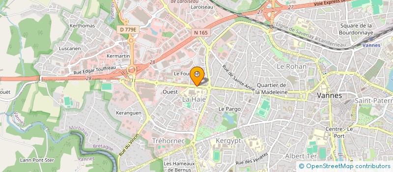 localisation de l'entreprise MADAME LEA LEPETIT à VANNES