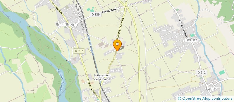 localisation de l'entreprise MADAME LEA LESCOULIER  BEUSTE