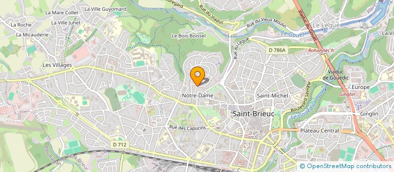 localisation de l'entreprise MADAME LEA LESNE à SAINT-BRIEUC