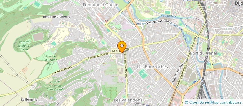 localisation de l'entreprise MADAME LEA LEVAULT à DIJON
