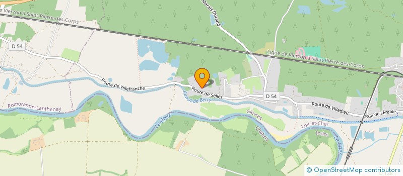 localisation de l'entreprise MADAME LEA LHUSSA  GIEVRES