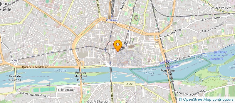 localisation de l'entreprise MADAME LEA LIDON  ORLEANS