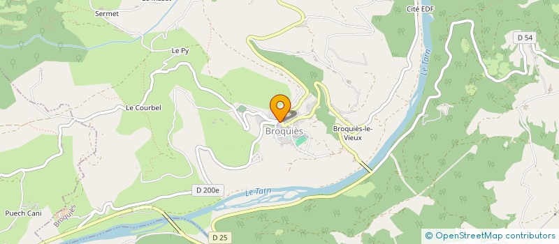 localisation de l'entreprise MADAME LEA LIEVRE  BROQUIES