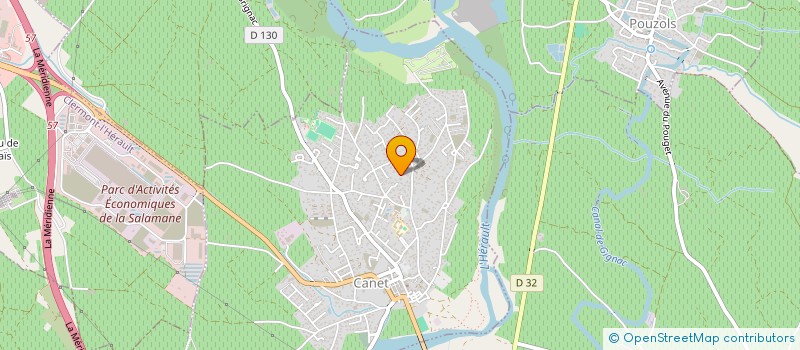 localisation de l'entreprise MADAME LEA LIGEON  CANET