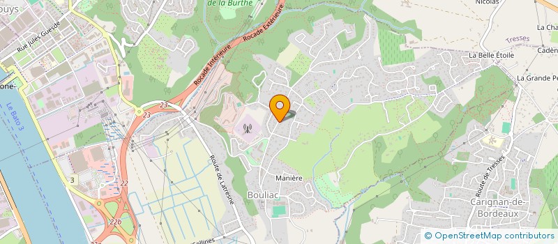localisation de l'entreprise MADAME LEA LINDAU  BOULIAC