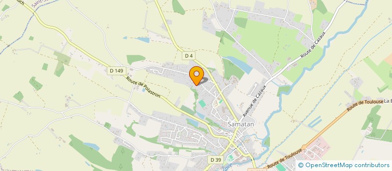 localisation de l'entreprise MADAME LEA LOCATELLI  SAMATAN