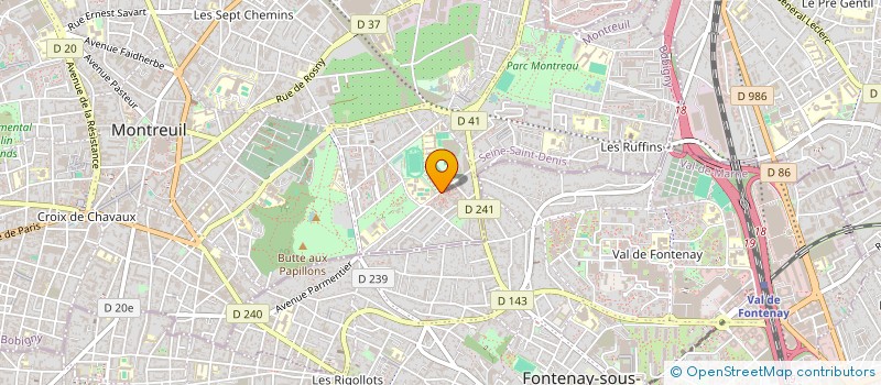 localisation de l'entreprise MADAME LEA LOISEAU à MONTREUIL