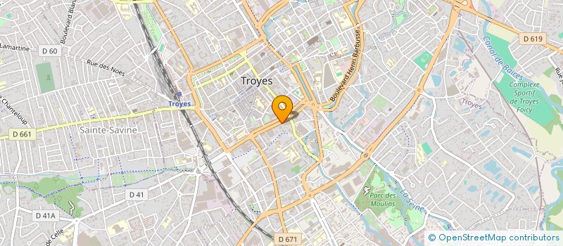 localisation de l'entreprise MADAME LEA LOPES à TROYES