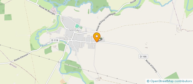 localisation de l'entreprise MADAME LEA LOPES  VORNAY