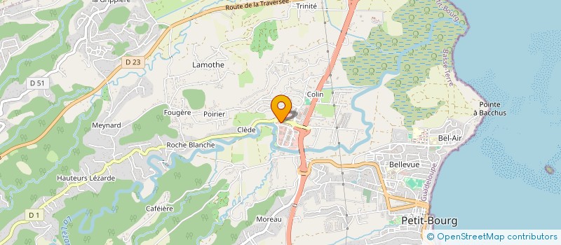 localisation de l'entreprise MADAME LEA LOUISON à PETIT-BOURG