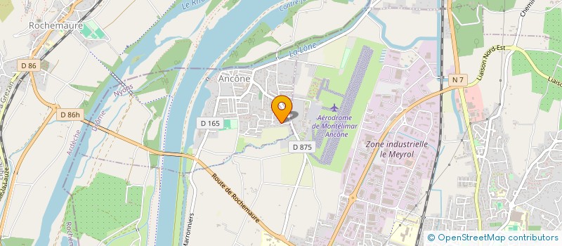 localisation de l'entreprise MADAME LEA LOUVET à ANCONE