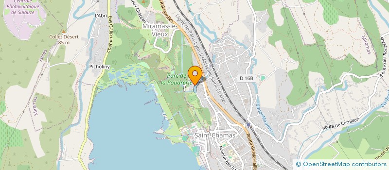 localisation de l'entreprise MADAME LEA LOVATO  SAINT CHAMAS