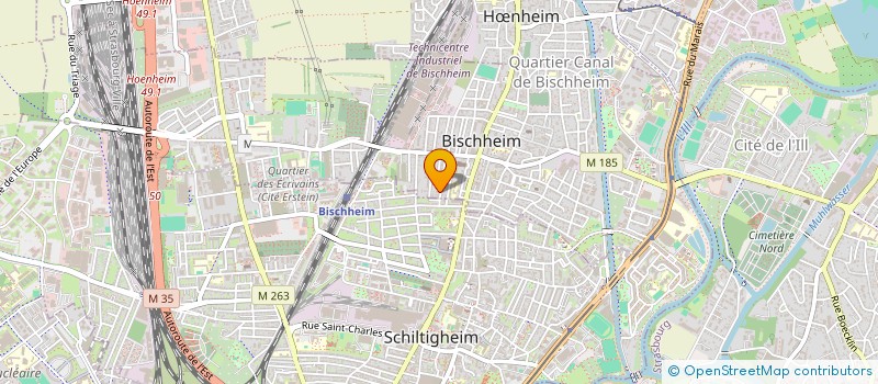 localisation de l'entreprise MADAME LEA LUX  BISCHHEIM