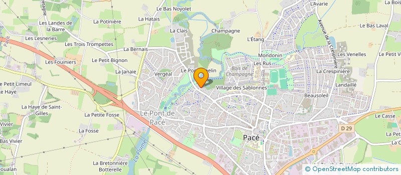 localisation de l'entreprise MADAME LEA MACHARD  PACE