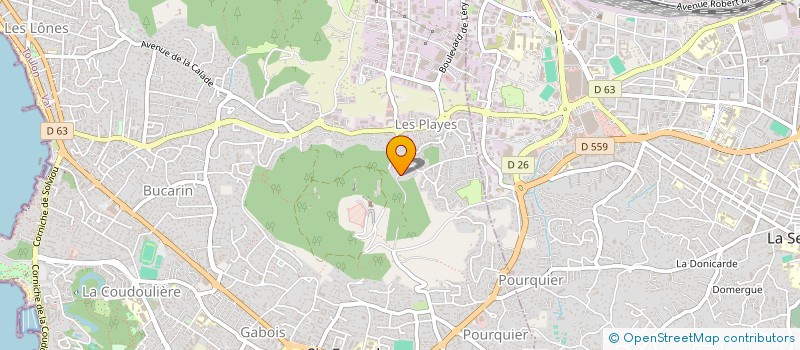 localisation de l'entreprise MADAME LEA MAGADDINO à SIX-FOURS-LES-PLAGES