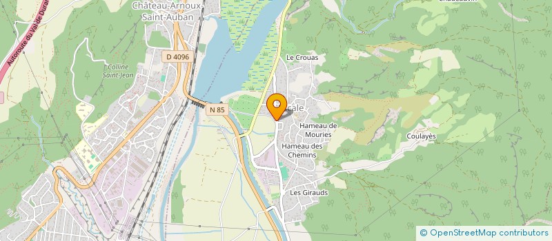 localisation de l'entreprise MADAME LEA MAGNAN  L'ESCALE