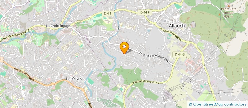 localisation de l'entreprise MADAME LEA MAGNARD à ALLAUCH