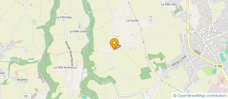 localisation de l'entreprise MADAME LEA MAHE à SAINT-BRIEUC