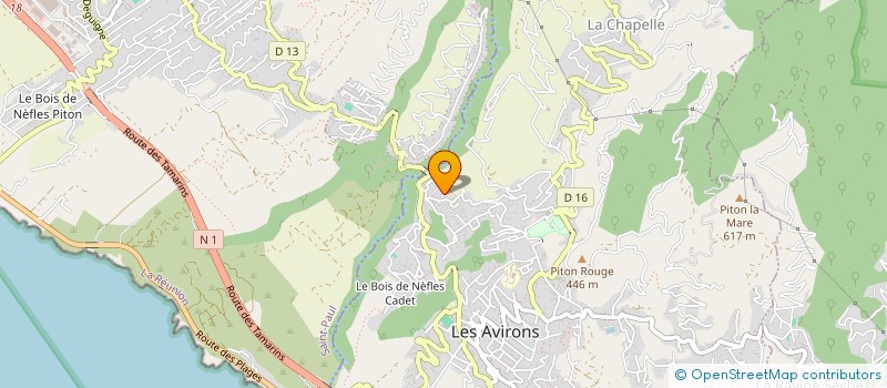 localisation de l'entreprise MADAME LEA MAILLEAU  LES AVIRONS