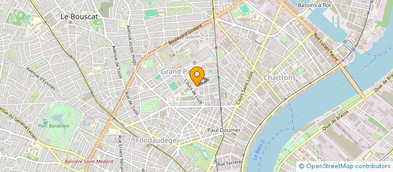 localisation de l'entreprise MADAME LEA MAILLOCHAUD  BORDEAUX