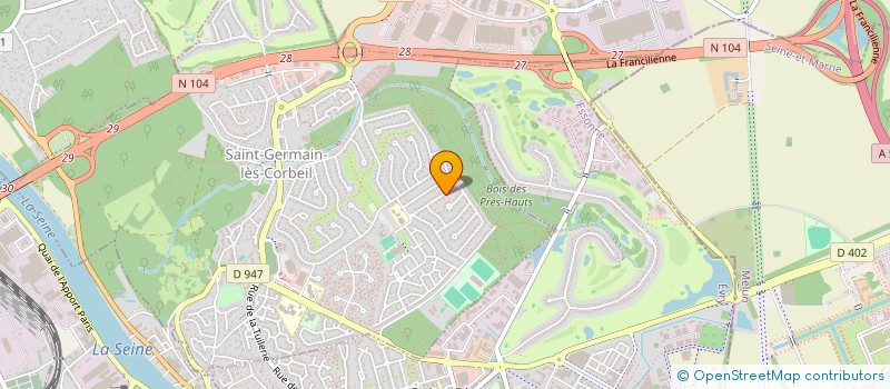 localisation de l'entreprise MADAME LEA MAIRE  SAINT-GERMAIN-LES-CORBEIL