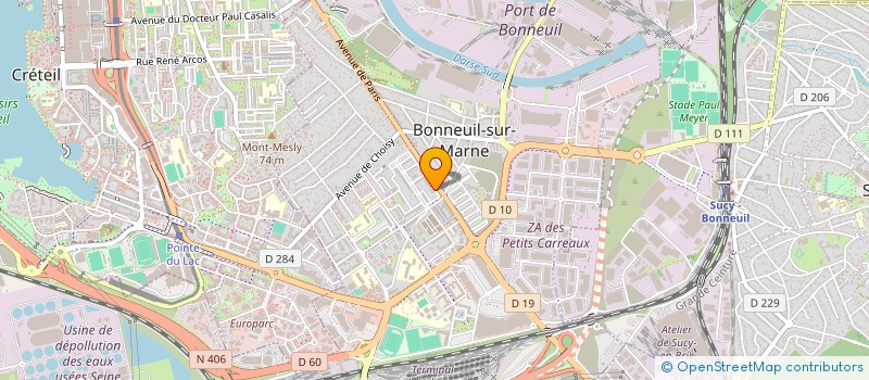 localisation de l'entreprise MADAME LEA MARCELLE SEBBAG à BONNEUIL-SUR-MARNE