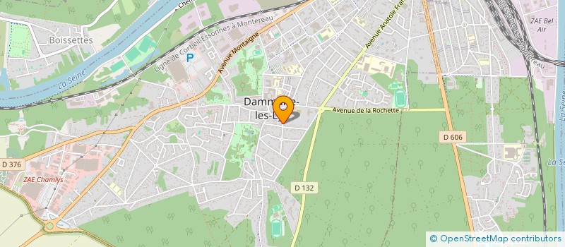 localisation de l'entreprise MADAME LEA MARDIEUX à DAMMARIE-LES-LYS