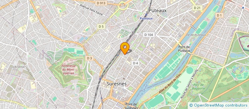 localisation de l'entreprise MADAME LEA MARECHAL à SURESNES