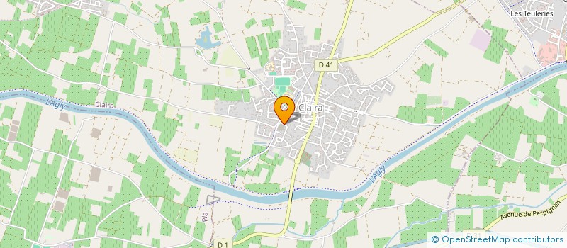 localisation de l'entreprise MADAME LEA MARGUERITTE  CLAIRA