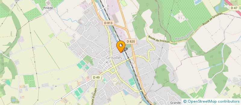 localisation de l'entreprise MADAME LEA MARHENKE  GRISOLLES